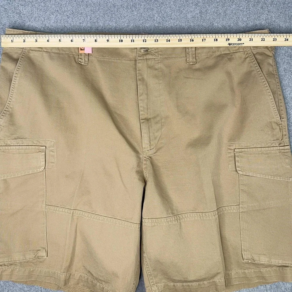 Polo Ralph Lauren Shorts Men's 44B Khaki Cargo Pockets Classic Chino Preppy Pony